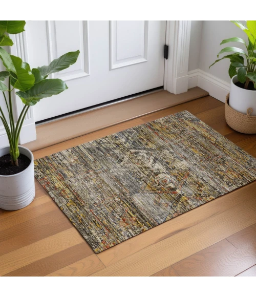 Dalyn Vico Gray VC7 1ft.8in. x 2ft.6in. Rect. Rug