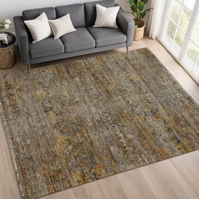 Dalyn Vico Gray VC7 2ft.6in. x 3ft.10in. Rect. Rug