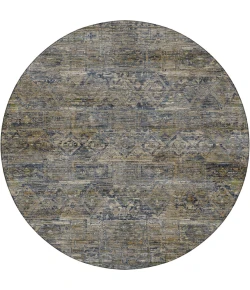 Dalyn Vico Blue VC7 8ft. x 8ft. Round Rug