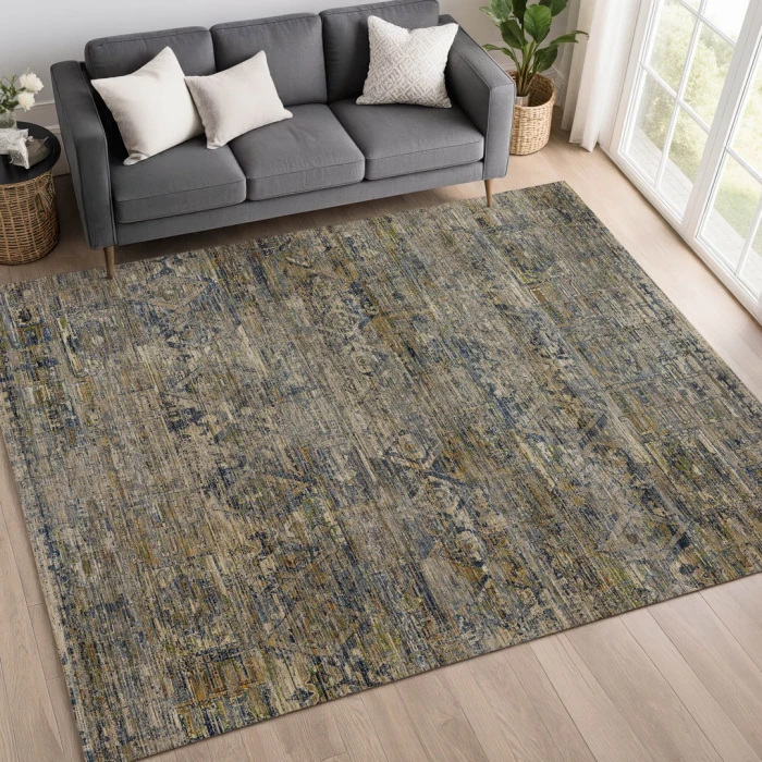Dalyn Vico Blue VC7 10ft. x 14ft. Rect. Rug