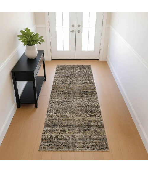 Dalyn Vico Black VC8 2ft.3in. x 7ft.6in. Rect. Rug