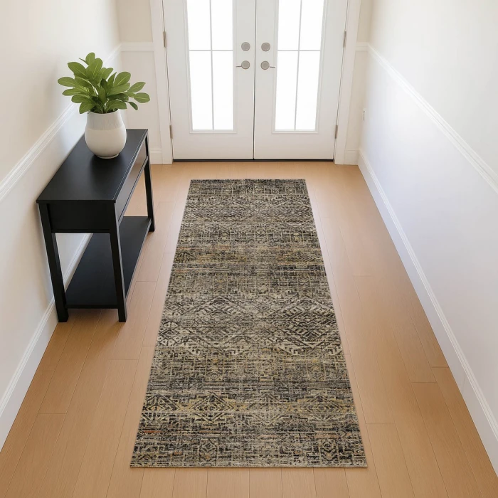 Dalyn Vico Black VC8 2ft.3in. x 7ft.6in. Rect. Rug