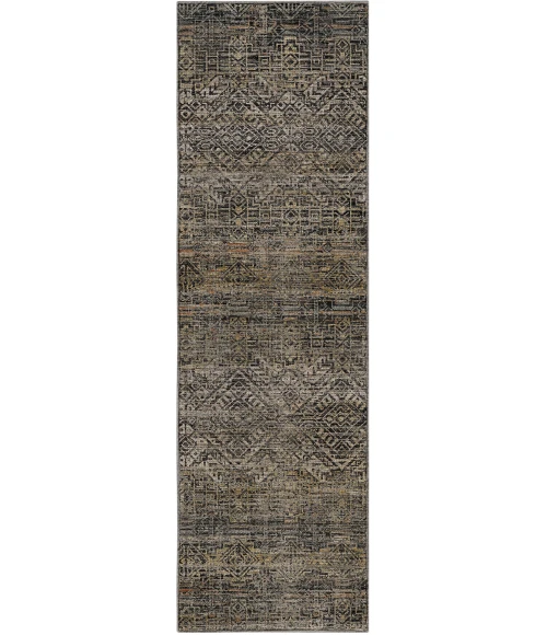 Dalyn Vico Black VC8 2ft.3in. x 7ft.6in. Rect. Rug