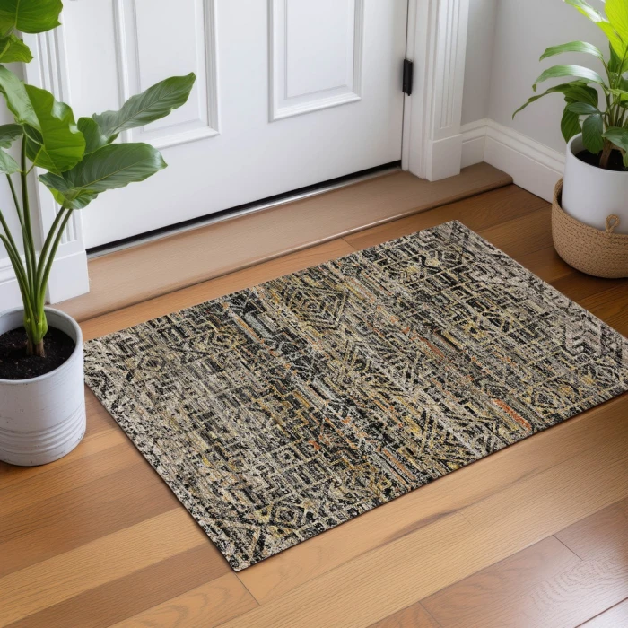 Dalyn Vico Black VC8 1ft.8in. x 2ft.6in. Rect. Rug