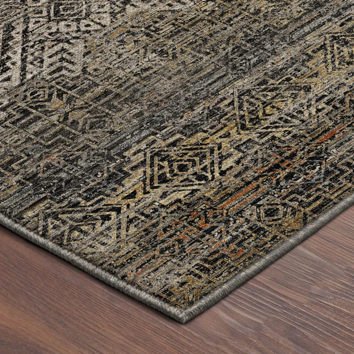 Dalyn Vico Black VC8 9ft. x 12ft. Rect. Rug