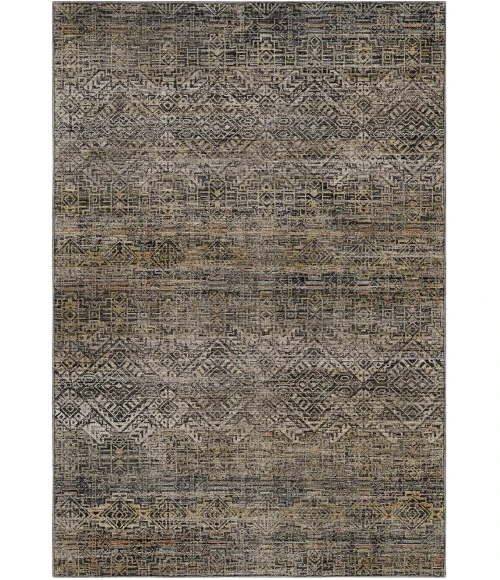Dalyn Vico Black VC8 6ft.6in. x 9ft.6in. Rect. Rug