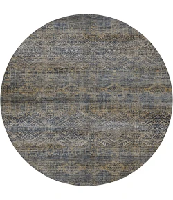 Dalyn Vico Blue VC8 8ft. x 8ft. Round Rug
