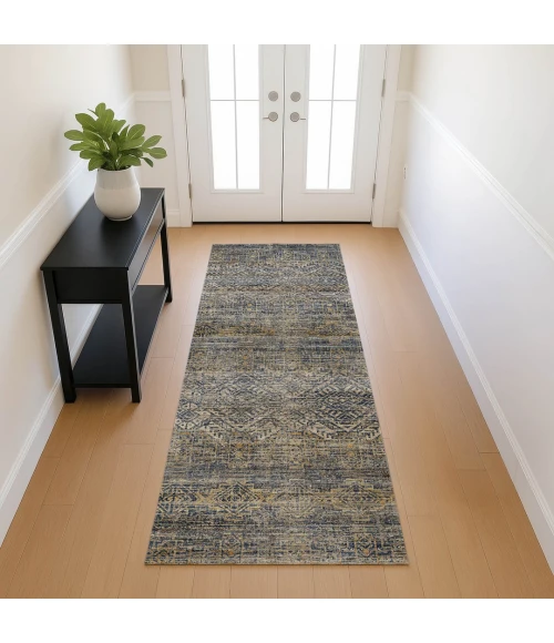 Dalyn Vico Blue VC8 2ft.3in. x 7ft.6in. Rect. Rug