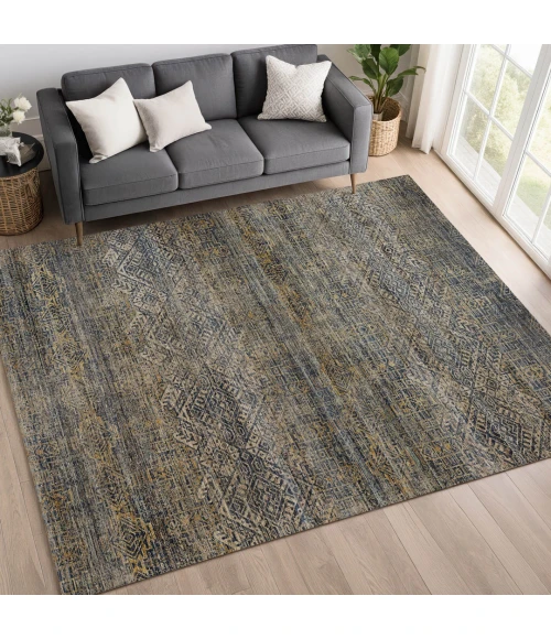 Dalyn Vico Blue VC8 8ft. x 10ft. Rect. Rug