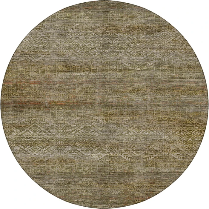Dalyn Vico Green VC8 8ft. x 8ft. Round Rug
