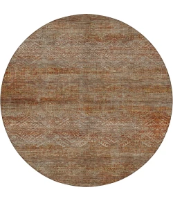Dalyn Vico Orange VC8 8ft. x 8ft. Round Rug