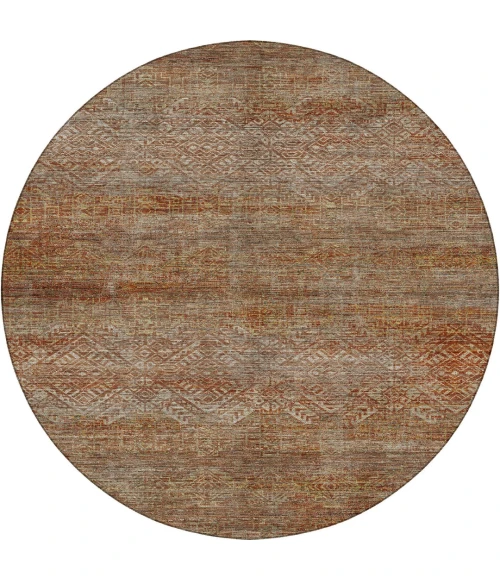 Dalyn Vico Orange VC8 8ft. x 8ft. Round Rug