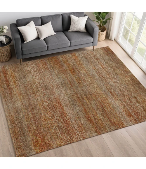 Dalyn Vico Orange VC8 6ft.6in. x 9ft.6in. Rect. Rug