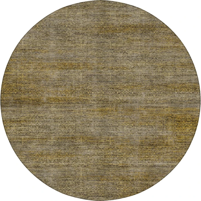Dalyn Vico Gold VC9 8ft. x 8ft. Round Rug