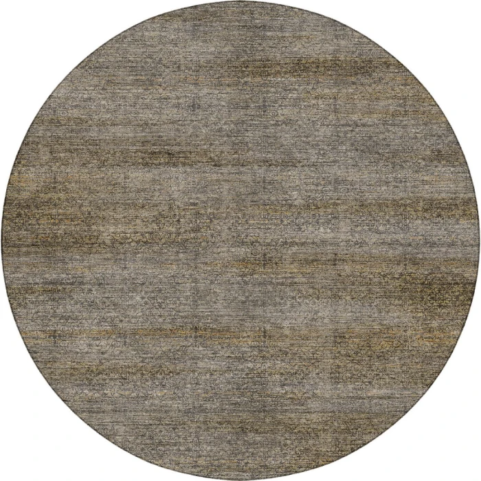 Dalyn Vico Gray VC9 8ft. x 8ft. Round Rug