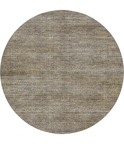 Dalyn Vico Brown VC9 8ft. x 8ft. Round Rug