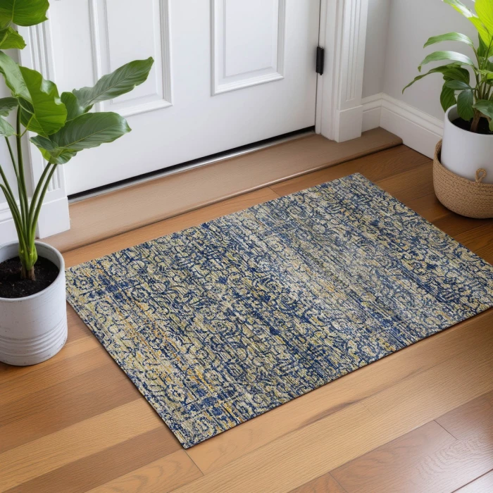 Dalyn Vico Blue VC9 1ft.8in. x 2ft.6in. Rect. Rug