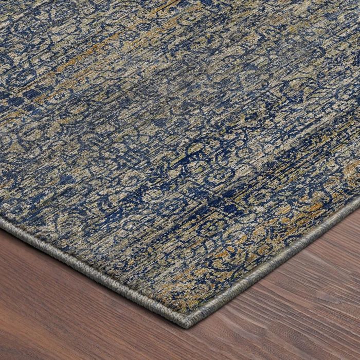 Dalyn Vico Blue VC9 8ft. x 8ft. Round Rug