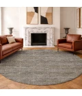 Dalyn Vico Gray VC9 8ft. x 8ft. Round Rug