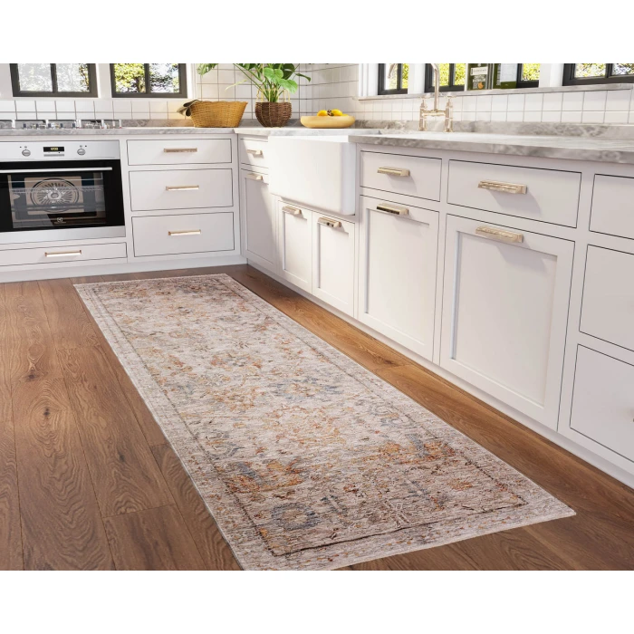 Dalyn Vienna VI4 Ivory 2'3" x 7'10" Runner Rug