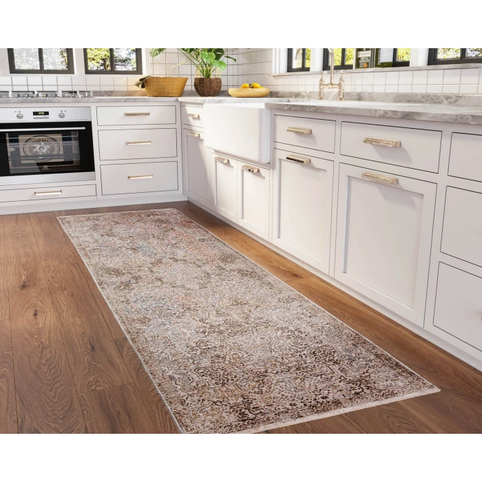 Dalyn Vienna VI5 Ivory 2'3" x 7'10" Runner Rug