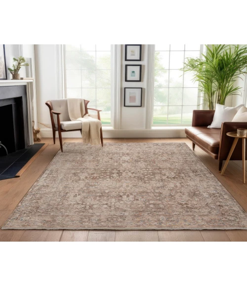 Dalyn Vienna VI6 Chocolate 7'10" x 10' Rug