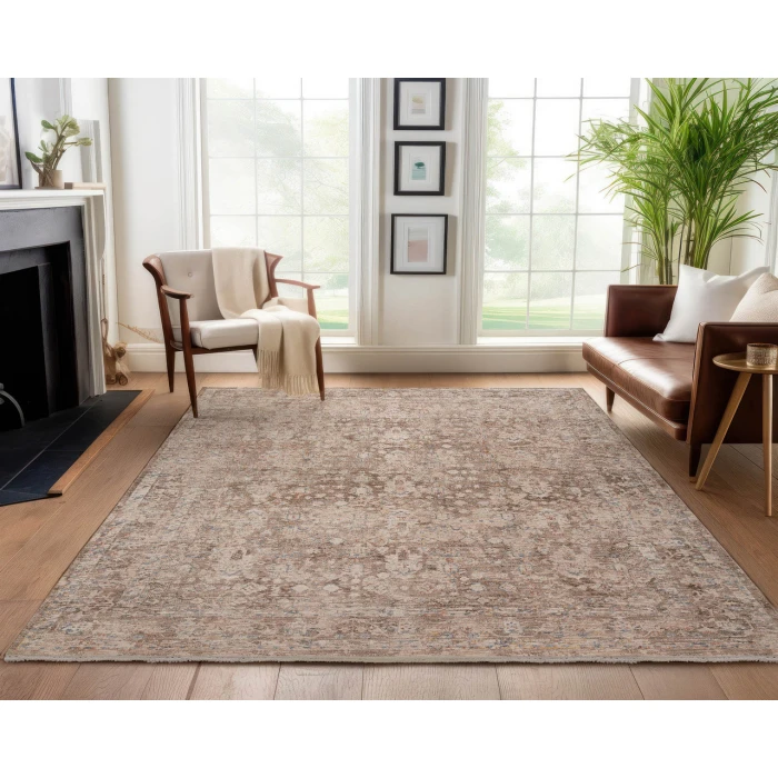 Dalyn Vienna VI6 Chocolate 5' x 7'10" Rug