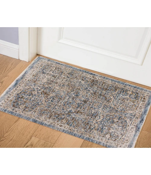 Dalyn Vienna VI7 Denim 1'8" x 2'6" Rug