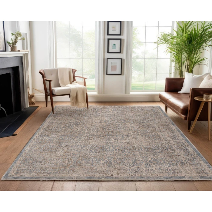 Dalyn Vienna VI7 Denim 7'10" x 10' Rug