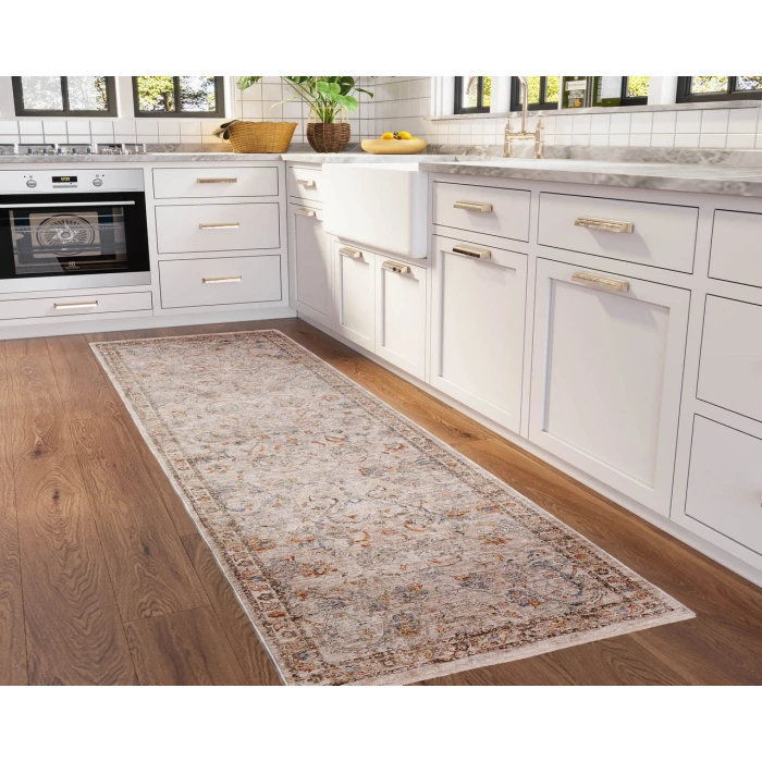 Dalyn Vienna VI8 Ivory 2'3" x 7'10" Runner Rug