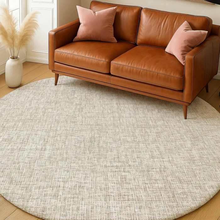 Dalyn Voyage Brown VY1 8ft. x 8ft. Rug