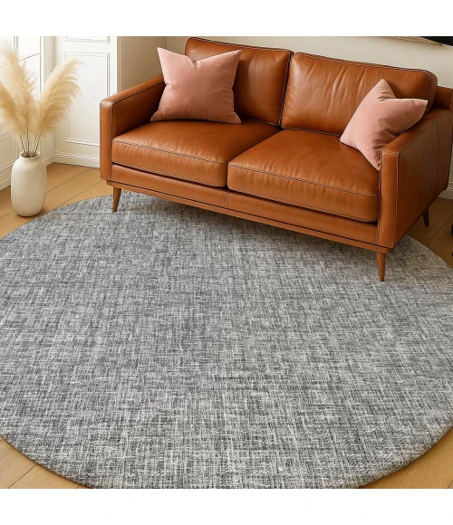 Dalyn Voyage Gray VY1 8ft. x 8ft. Rug