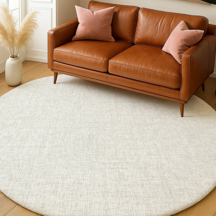 Dalyn Voyage Ivory VY1 8ft. x 8ft. Rug
