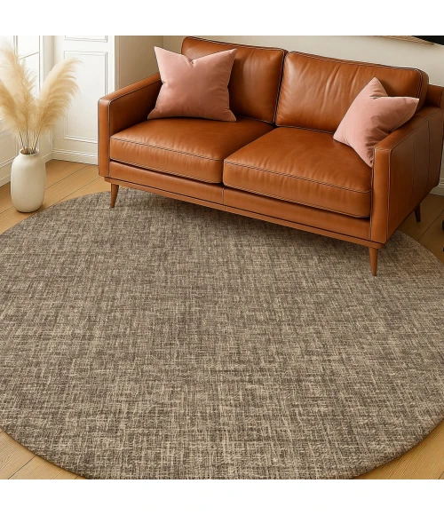 Dalyn Voyage Brown VY1 8ft. x 8ft. Rug