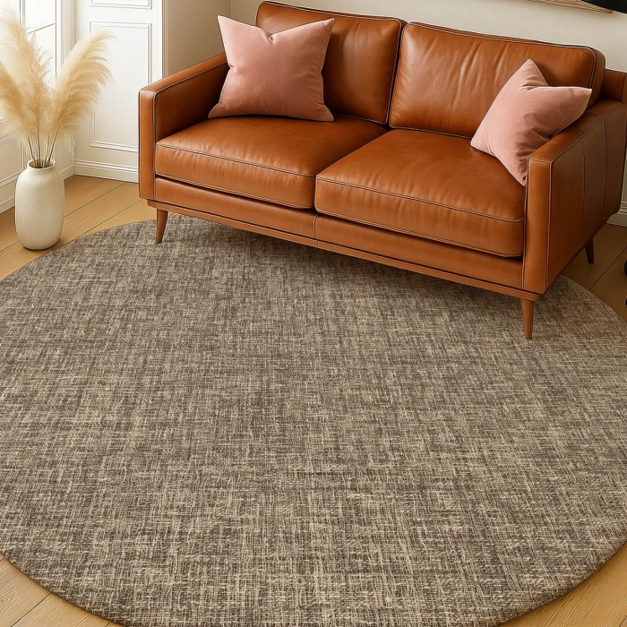 Dalyn Voyage Brown VY1 8ft. x 8ft. Rug
