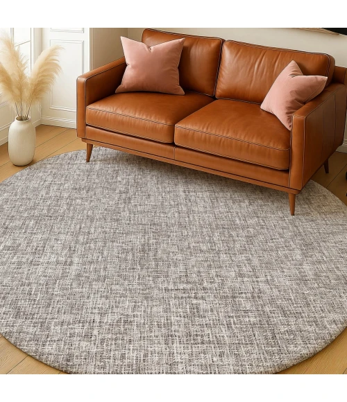 Dalyn Voyage Brown VY1 8ft. x 8ft. Rug