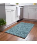 Dalyn Voyage Teal VY2 1ft.8in. x 2ft.6in. Rug