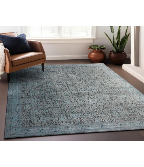 Dalyn Vizcia VZ2 Blue 1'8" x 2'6" Rug
