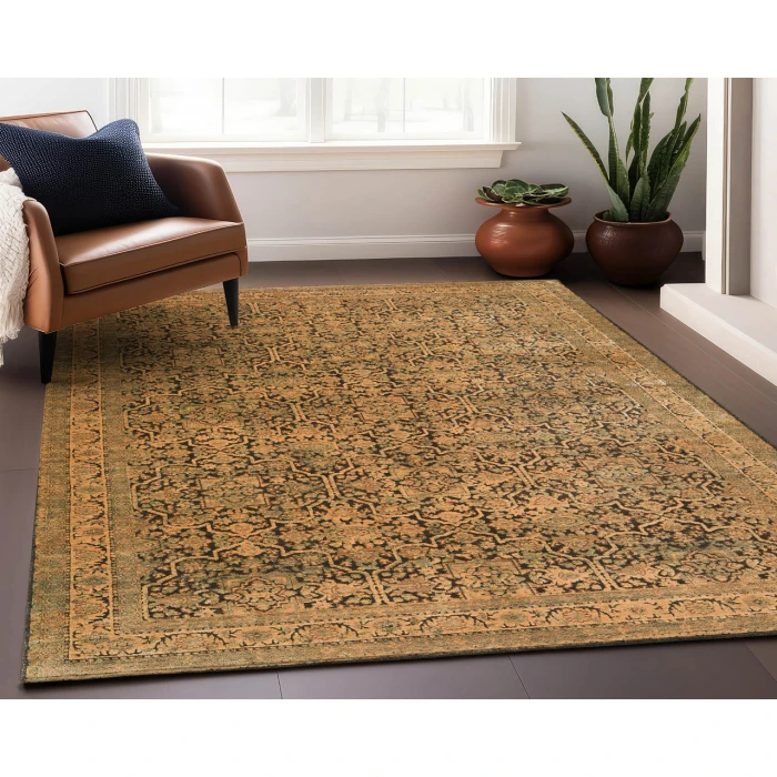 Dalyn Vizcia VZ2 Gold 3' x 5'1" Rug