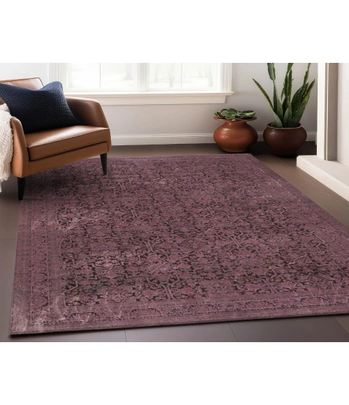 Dalyn Vizcia VZ2 Plum 1'8" x 2'6" Rug