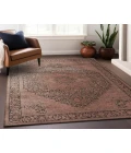 Dalyn Vizcia VZ3 Brown 2'6" x 7'8" Runner Rug