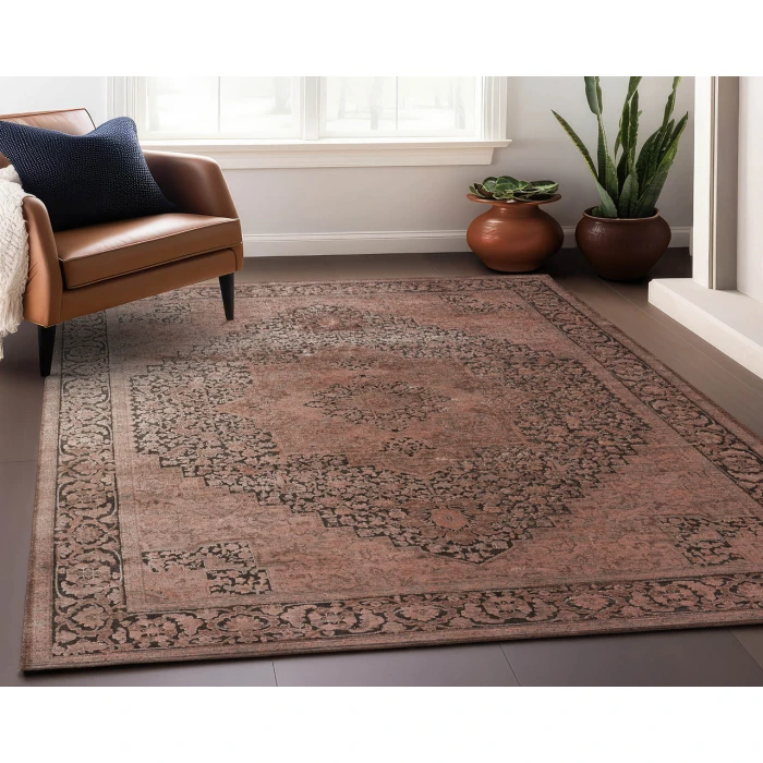 Dalyn Vizcia VZ3 Brown 3' x 5'1" Rug