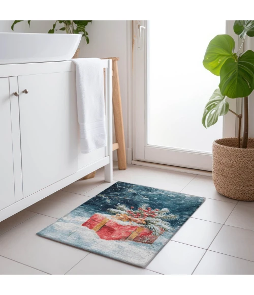 Dalyn Wonderland Blue WN13 1ft.8in. x 2ft.6in. Rug