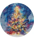 Dalyn Wonderland Blue WN14 8ft. x 8ft. Rug