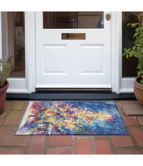 Dalyn Wonderland Blue WN14 1ft.8in. x 2ft.6in. Rug