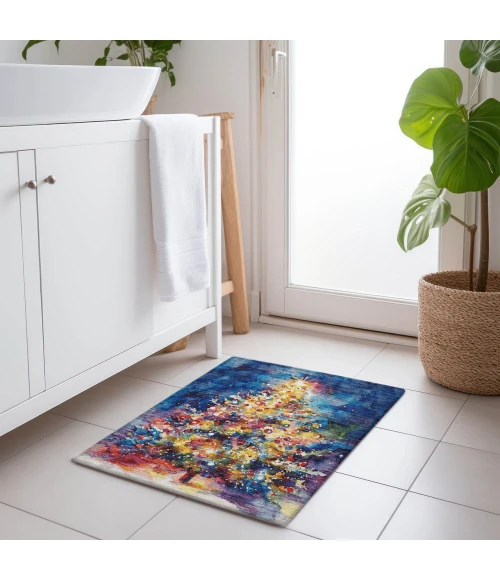 Dalyn Wonderland Blue WN14 1ft.8in. x 2ft.6in. Rug