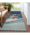 Dalyn Wonderland Blue WN15 2ft.3in. x 7ft.6in. Rug