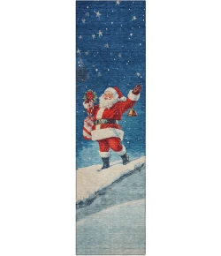 Dalyn Wonderland Blue WN15 2ft.3in. x 7ft.6in. Rug