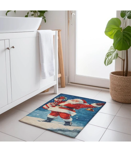 Dalyn Wonderland Blue WN15 1ft.8in. x 2ft.6in. Rug