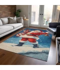 Dalyn Wonderland Blue WN15 5ft. x 7ft.6in. Rug